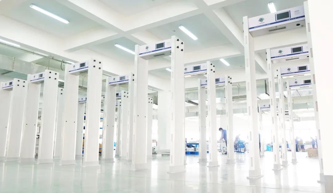 日聯(lián)科技測(cè)溫安檢門再掀出貨狂潮，百臺(tái)設(shè)備運(yùn)往濟(jì)南！